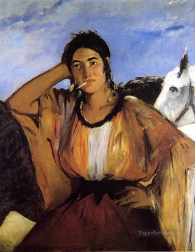 Edouard Manet Painting - Gypsy with a Cigarette Eduard Manet